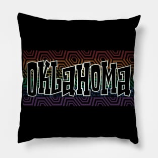 LGBTQ PATTERN USA OKLAHOMA Pillow