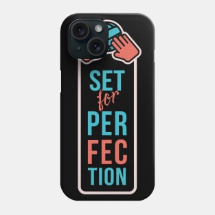 set for perfection volleyball girl Phone Case