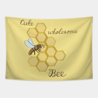 Cute wholesome bee. Tapestry