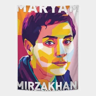 Maryam Mirzakhani Tapestry