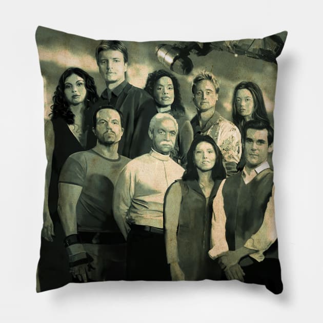 FireFly Cast Pillow by Richtoon