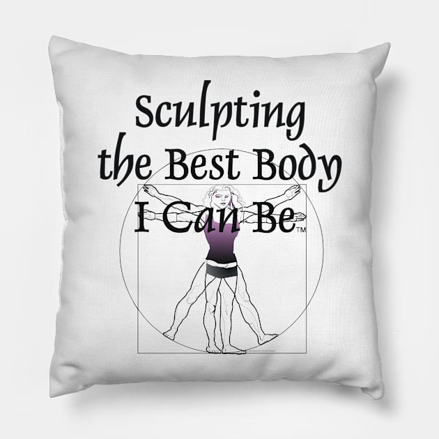 Bodybuilding Slogan Pillow by teepossible