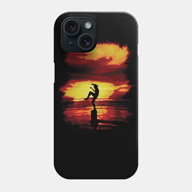 The Crane Kick Phone Case by gastaocared