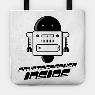 Cryptographer Inside with Robot Tote