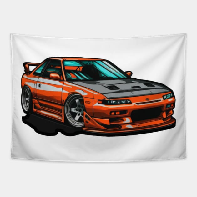 Nissan 240sx Tapestry by Evergreen Market