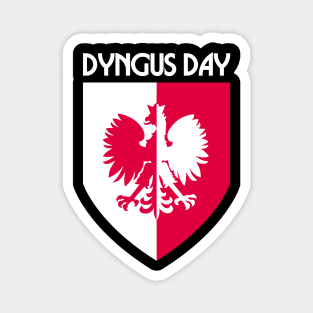 Dyngus Day Shield Magnet