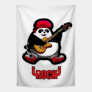 Rock Panda Tapestry