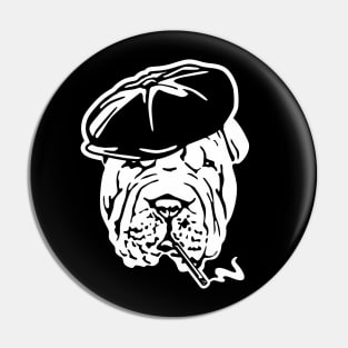 Shar Pei Bruiser Pin