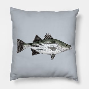 White Bass Pillow