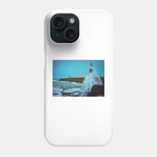 Portland Bill Lighthouse Pastel Phone Case