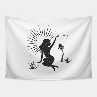 Sitting Sun Goddess Tapestry