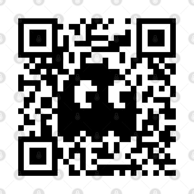 QR Ghost Qr TShirt TeePublic