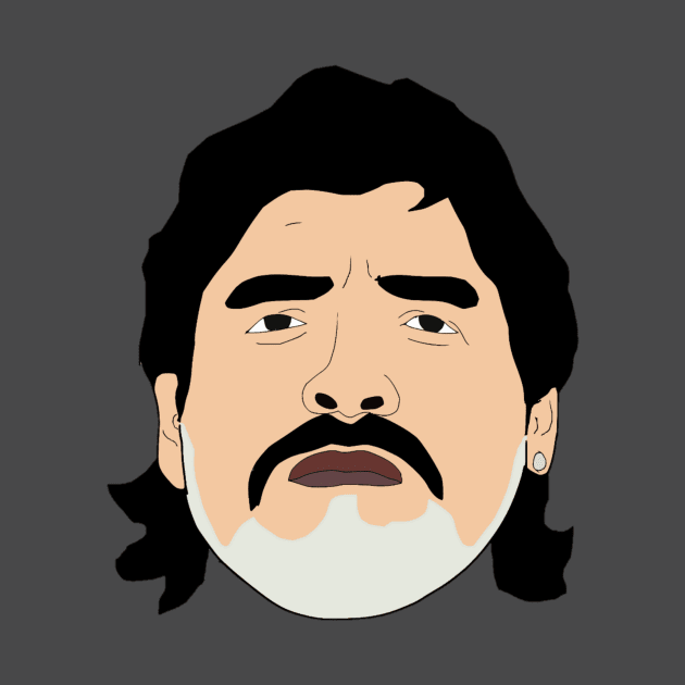 Diego Maradona by simsim