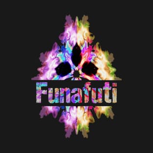 Funafuti gift tie dye watercolor T-Shirt