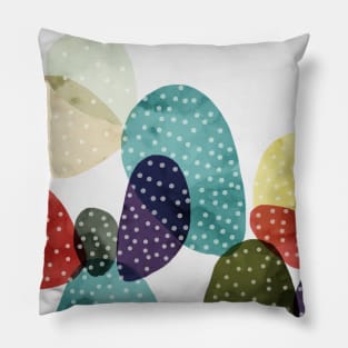 Purple cactus watercolor Pillow