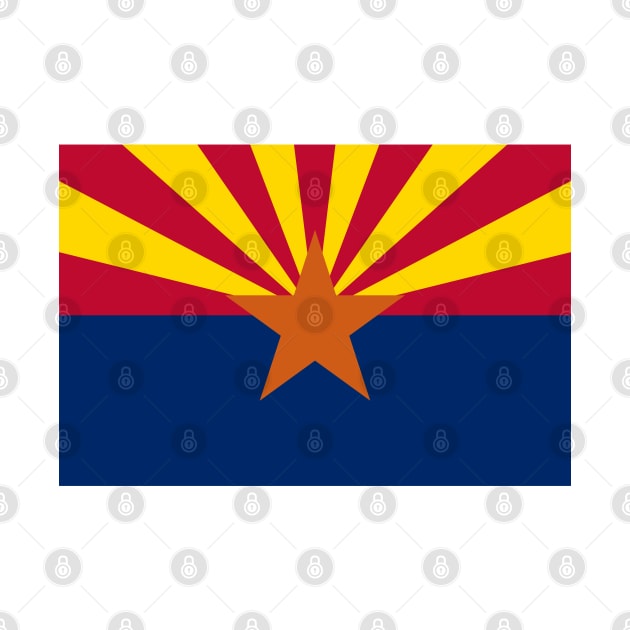 Arizona State Flag by Lucha Liberation