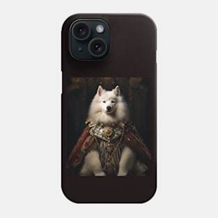 Regal Samoyed - Medieval Russian Tsar Phone Case