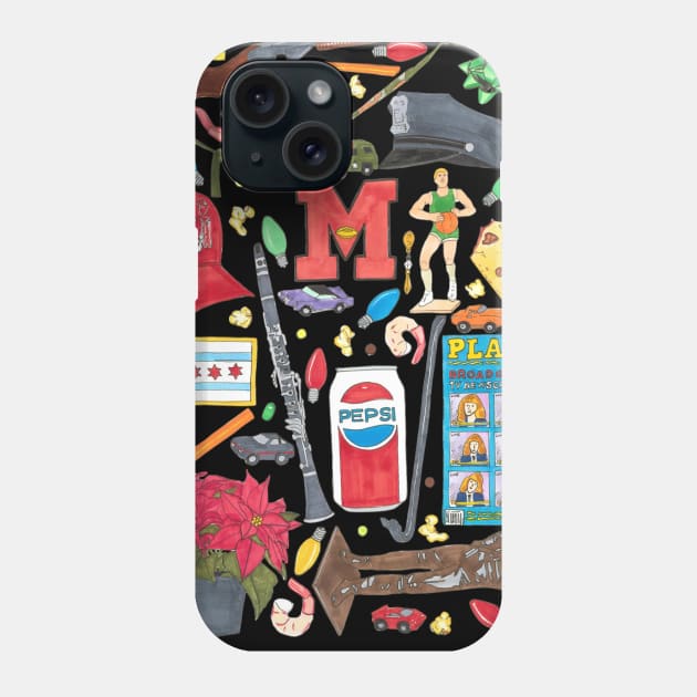 Home Alone Phone Case by TheStuffOfHorrorMovies