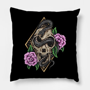 animal skull Pillow