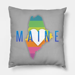 Maine Heart Pillow