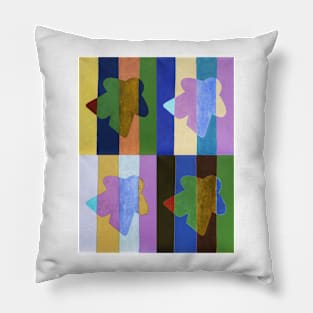 Untitled Stripey Squared Pillow