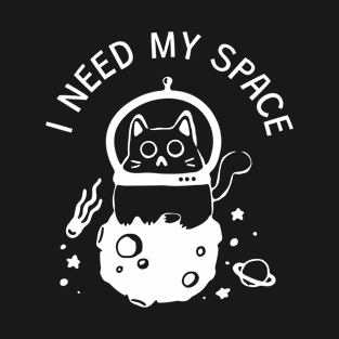 Cat in space T-Shirt