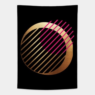 Gold and Black Tapestry