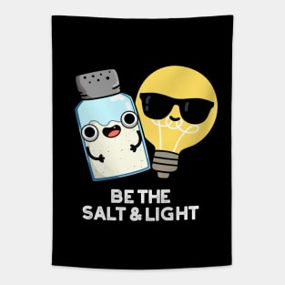 Be The Salt And Light Cute Bible Pun Tapestry