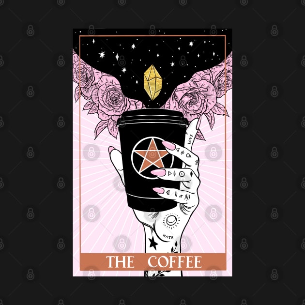 Tarot card The Coffee by OccultOmaStore