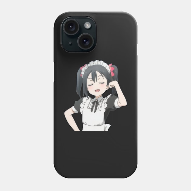 Smug Maid Nico Phone Case by KokoroPopShop