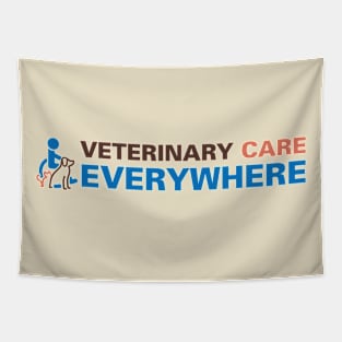 Support VCE Logo Tapestry