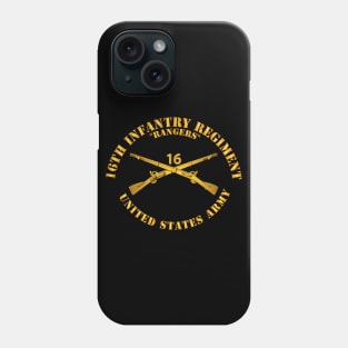 16th Infantry Regt - Rangers - Infantry Br Phone Case