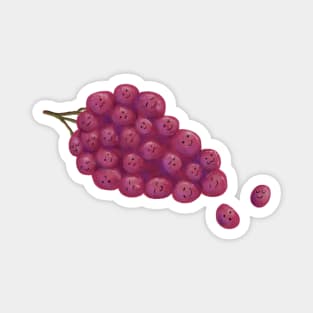 Happy Grapes Magnet