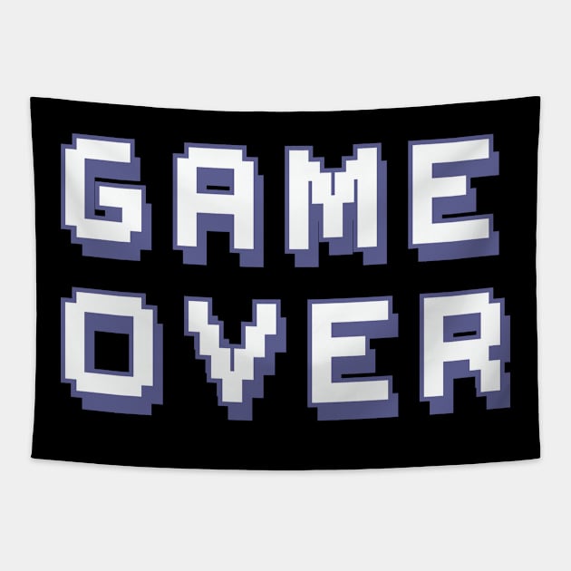 Game Over - cool gaming sticker Tapestry by LR_Collections