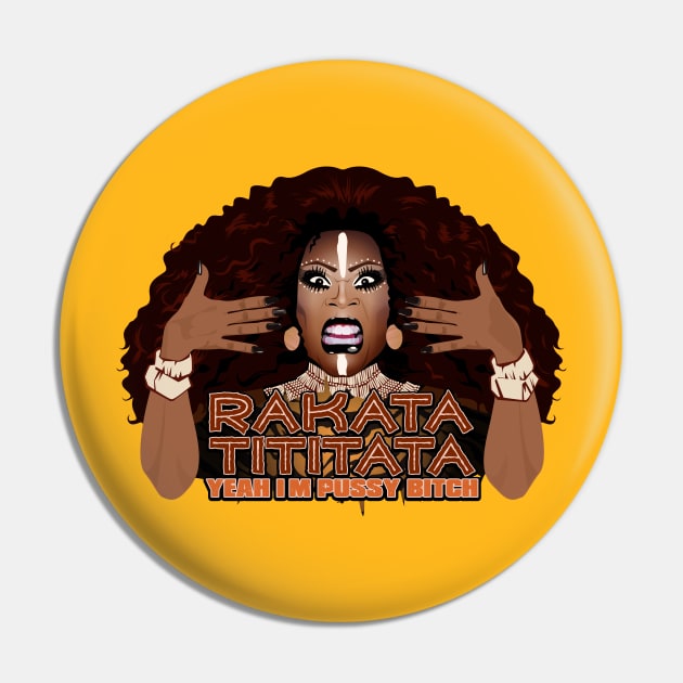 BeBe Zahara Benet from RuPaul's Drag Race All Stars Pin by dragover