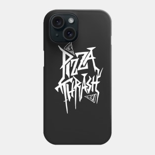 PIZZA THRASH METAL meme design without doodles Phone Case