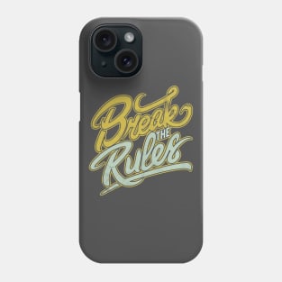 Break The Rules Vintage Style Phone Case