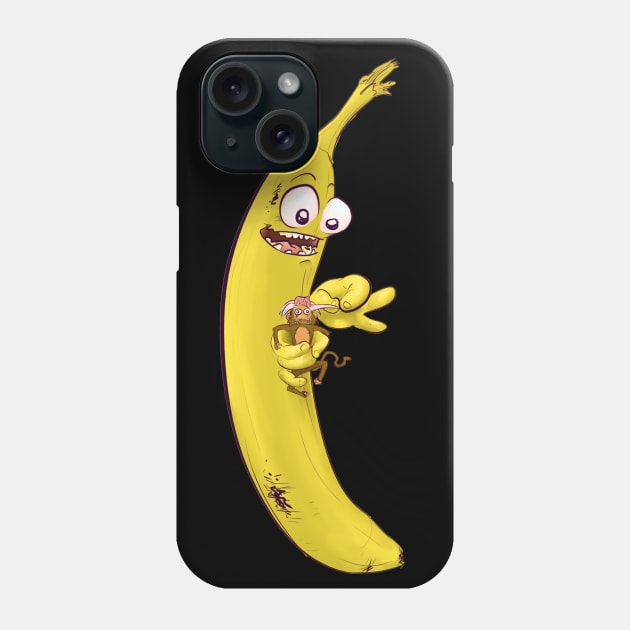 Monkey Nightmare Phone Case by ActualLiam