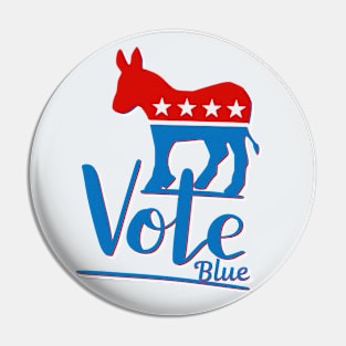 Vote Blue Pin