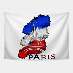 paris eiffel tower france Tapestry