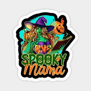 One Spooky Mama Halloween Magnet