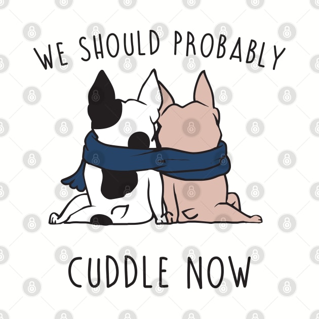 Cuddle Now - Frenchie by huebucket