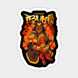 SAMURAI SKULLS Magnet