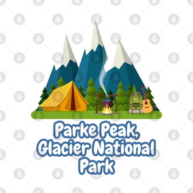 Parke Peak, Glacier National Park by Canada Cities