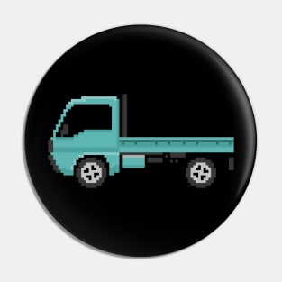 Kei Truck Pixelart Pin