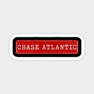 vintage retro plate Chase Atlantic Magnet