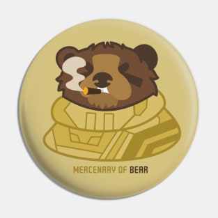 Mercenary of Bear Pin