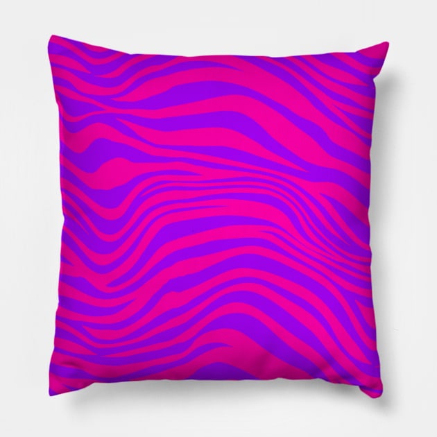 Cute Neon Safari Patterns Pillow by labatchino