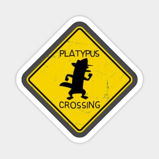 Perry - Platypus Crossing Magnet