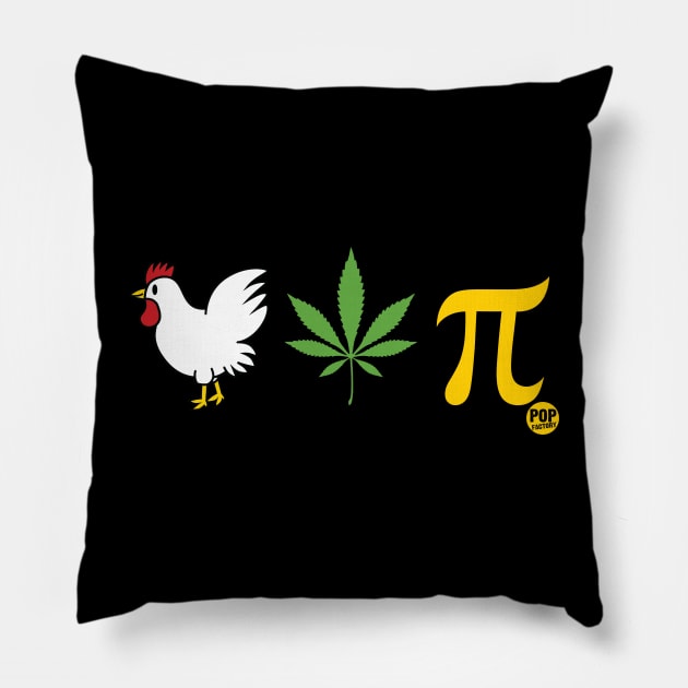 CHICKEN POT PIE Pillow by toddgoldmanart